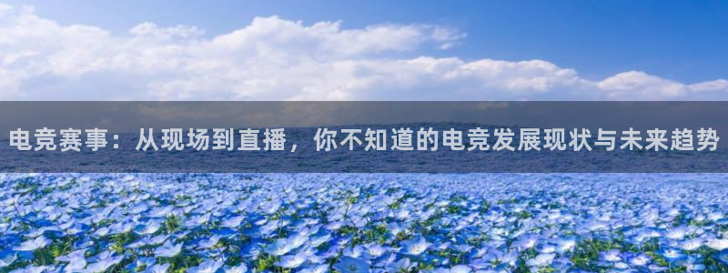 泛亚电竞内部：电竞赛事：从现场到直播，你不知道的电竞发展现状与未来趋势